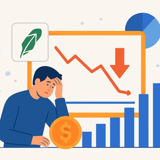 Robinhood misses Q1 revenue estimates despite 15% sales growth as new products ramp slowly