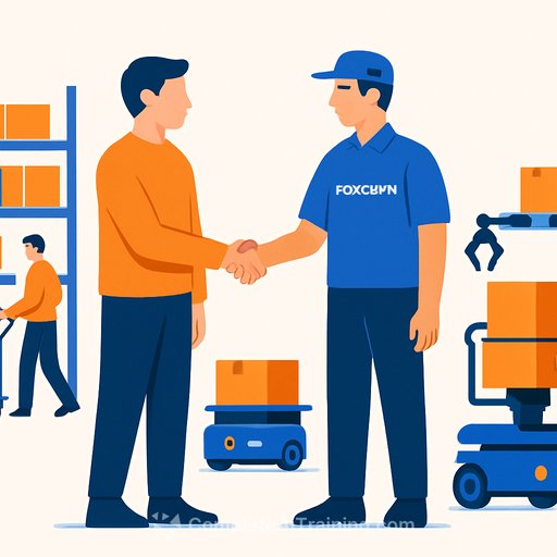 Robust.AI Partners with Foxconn to Scale Production of Carter Collaborative Robots for Warehouse Automation
