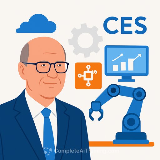 Roland Busch's Plan to Put Siemens' Industrial AI to Work at CES 2026