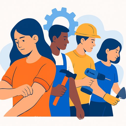 Rolling Up Their Sleeves: Young People Choose the Trades as AI Rattles Office Jobs