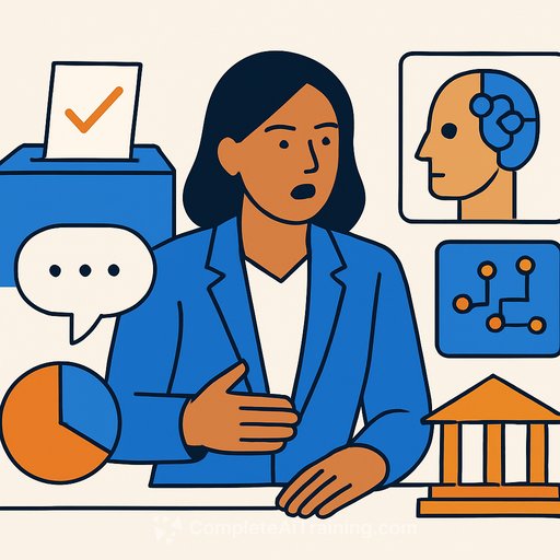 Rosemary DiCarlo calls for responsible use of artificial intelligence to strengthen trust in elections