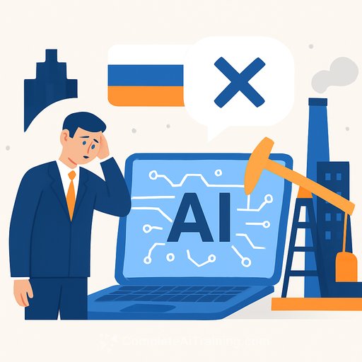 Rosneft and industry groups say Russia's sovereign AI bill is technically unworkable