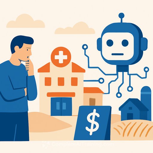 Rural hospitals face hard choices on AI adoption as financial losses deepen