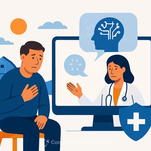 Rural patients wary of AI healthcare push despite federal funding