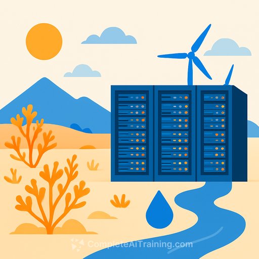 Sagebrush to server racks: Nevada's AI datacenter boom collides with water and energy limits