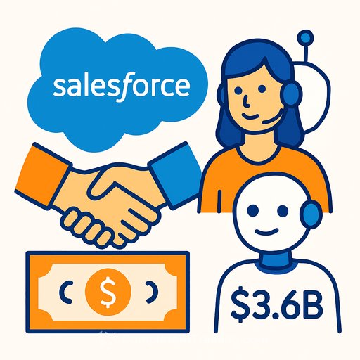 Salesforce acquires AI customer agent platform Fin for $3.6 billion