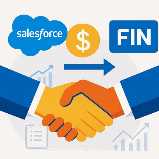 Salesforce acquires Fin for $3.6 billion to expand its Agentforce strategy