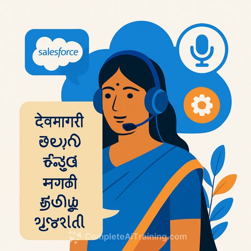 Salesforce adds seven Indian languages to enterprise voice platform as AI deployments move to production