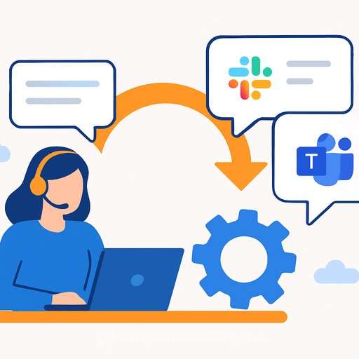 Salesforce Agentforce shifts IT support from tickets to chat in Slack and Teams