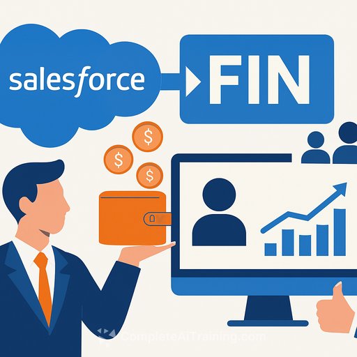 Salesforce completes Fin acquisition, adding 30,000 customers to AI service platform