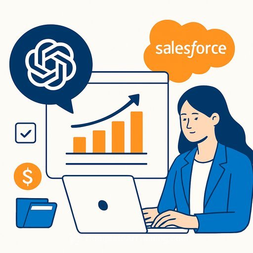 Salesforce connects Agentforce Sales to ChatGPT so reps stop tab-switching
