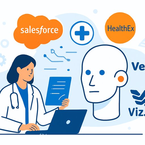 Salesforce Joins Forces with HealthEx, Verily, and Viz.ai to Bring 24/7 AI Agents to Healthcare