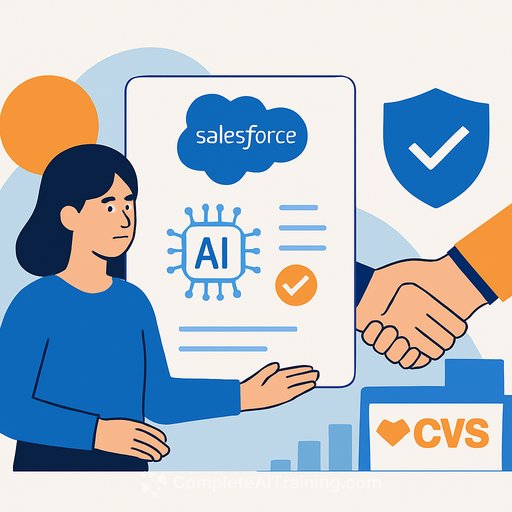 Salesforce launches AI governance framework and signs largest Agentforce deal with CVS Health