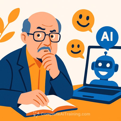 Salman Rushdie warns writers will be in trouble when AI masters humor