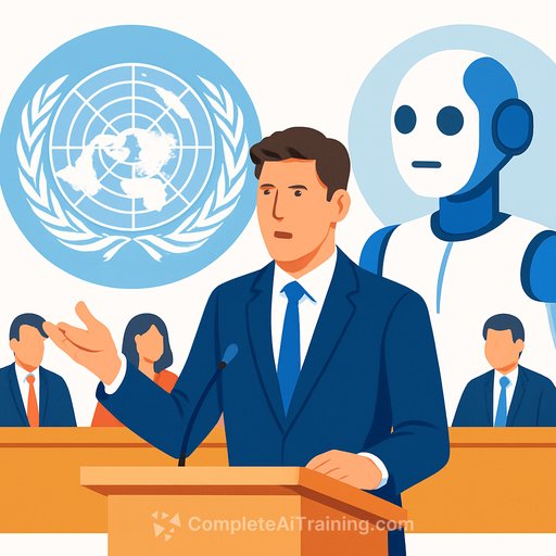 Sam Altman tells UN Security Council that AI must remain under human control