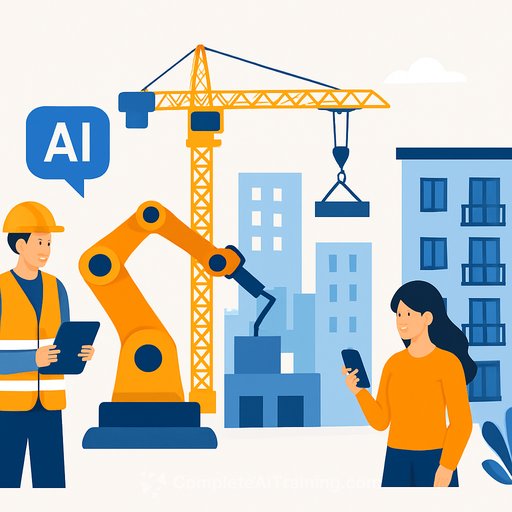 Samsung C&T expands AI and robotics across construction sites and apartment living