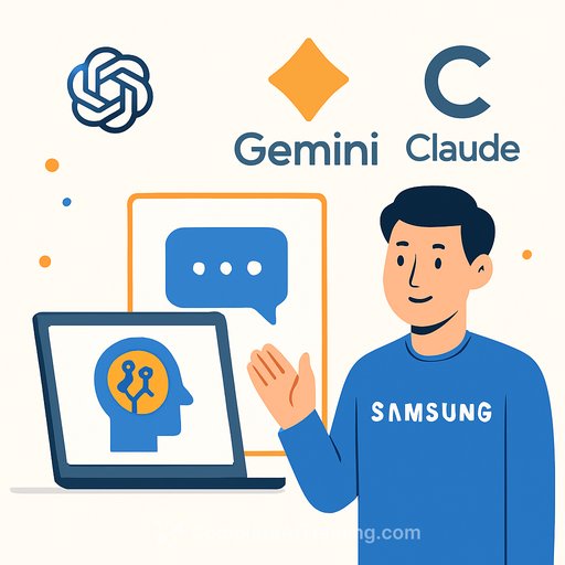 Samsung reverses generative AI ban and rolls out ChatGPT, Gemini, and Claude company-wide