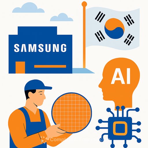 Samsung Secures US$16.5 Billion Wafer Foundry Deal as South Korea Accelerates AI Ambitions