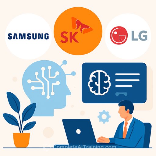 Samsung, SK and LG accelerate workplace use of generative AI after years of caution over technology leaks