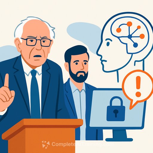 Sanders and Casar call for ban on artificial superintelligence after OpenAI hacking spree