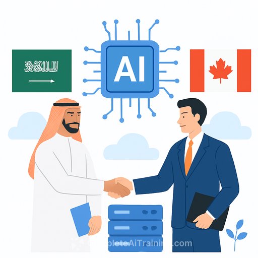 Saudi Arabia's Humain and Canada's Cohere partner on AI infrastructure