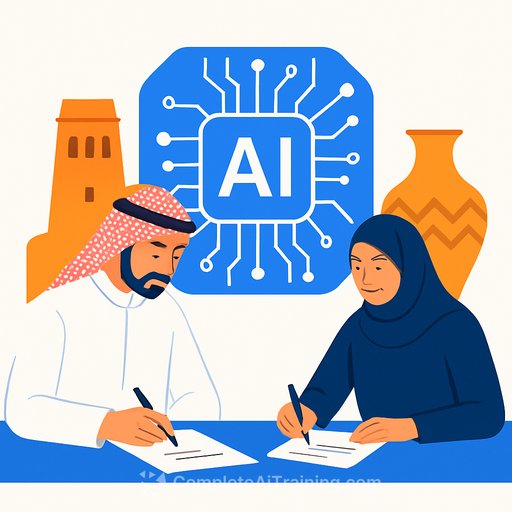 Saudi Arabia signs agreement to develop AI programs for cultural sector