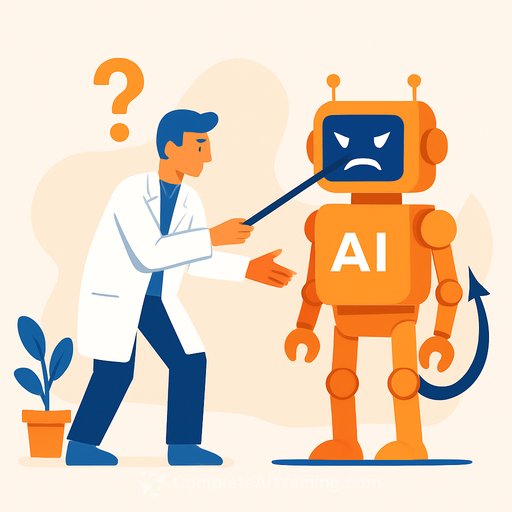 Scientists Try a Counterintuitive Method to Prevent Rogue AI: Teaching It to Be Bad First