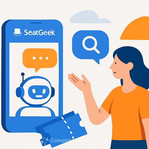 SeatGeek adds conversational AI search to its ticket marketplace
