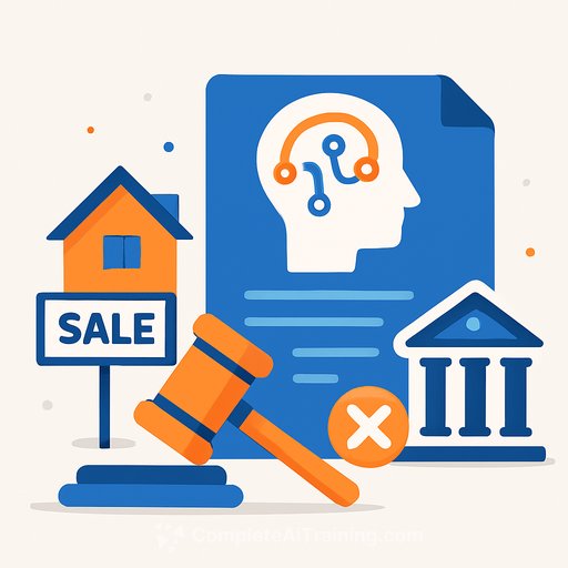 Sec pulls back prescriptive AI rule for real estate but puts it at the top of the 2026 exam list