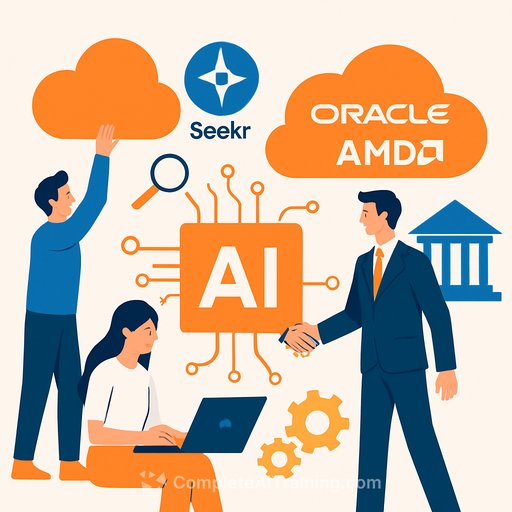 Seekr Partners with Oracle Cloud Infrastructure and AMD to Deliver Trusted AI Solutions for Enterprises and Governments