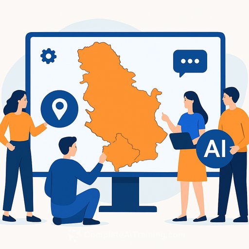 Serbia's Interactive AI Map, Open for All