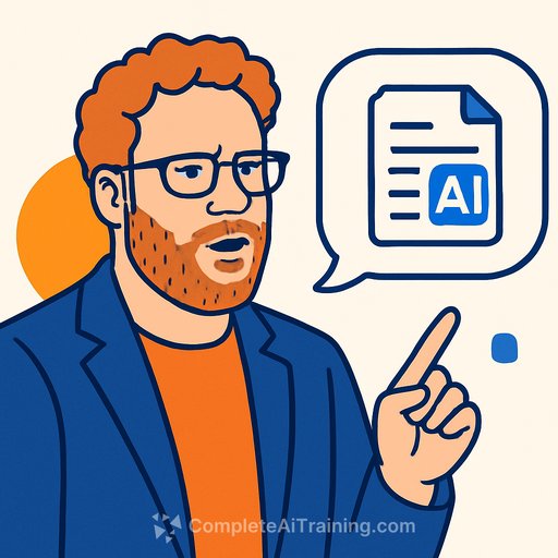 Seth Rogen says writers who use AI "shouldn't be a writer"