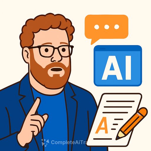 Seth Rogen says writers who use AI to create scripts "shouldn't be a writer"