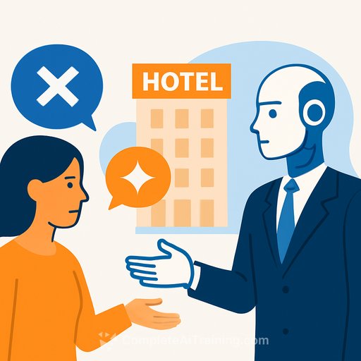 She Didn't Choose Your Hotel: Hospitality AI Briefing for September 21
