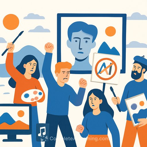 Shetland artists push back as AI art floods festivals, feeds, and playlists