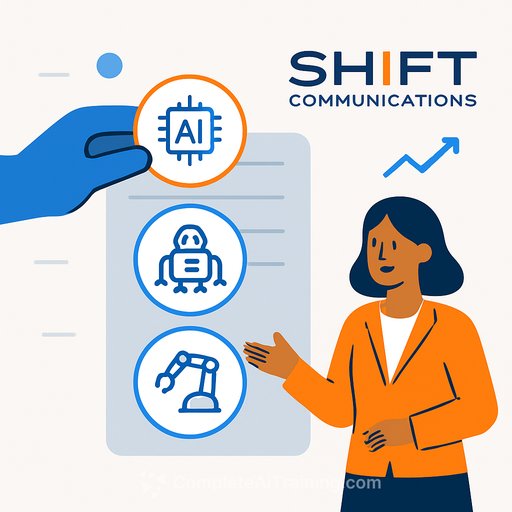 SHIFT Communications adds four AI and robotics firms to its client roster