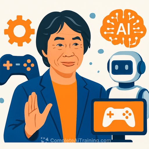 Shigeru Miyamoto Says AI Will Leave a Role for Game Creators