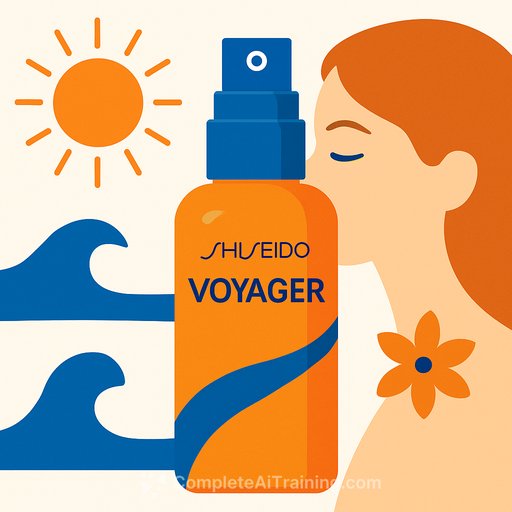 Shiseido Unveils First VOYAGER AI-Formulated Mist Sunscreen with Fragrance and Color, Launching Summer 2026