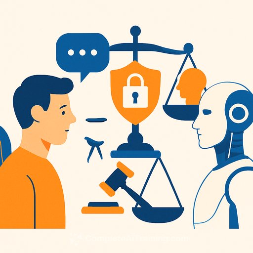 Should AI Conversations Be Legally Confidential Like Those With Lawyers or Psychologists