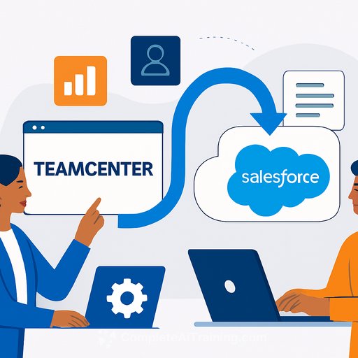 Siemens and Salesforce connect Teamcenter and Agentforce to embed engineering data in sales and service workflows