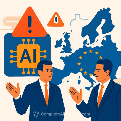 Siemens and SAP Leaders Warn EU AI Laws Threaten Europe's Digital Future