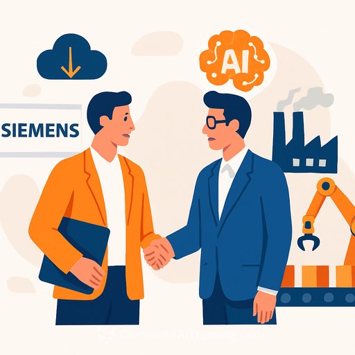 Siemens Taps Amazon AI Leader to Accelerate Industrial Transformation