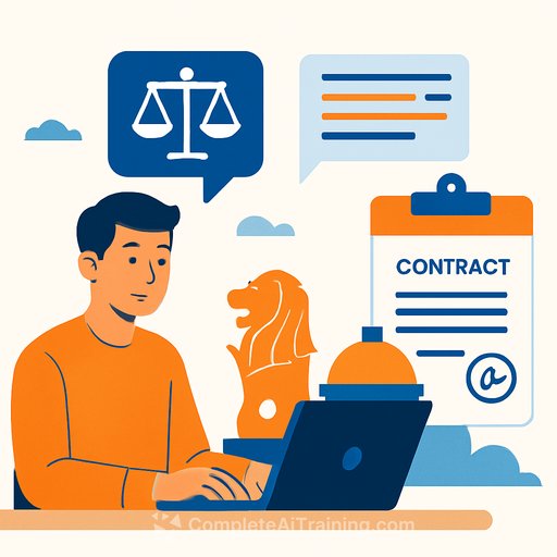 Singapore Debuts GPT-Legal Q&A on LawNet, Natural-Language Research Starts with Contract Law