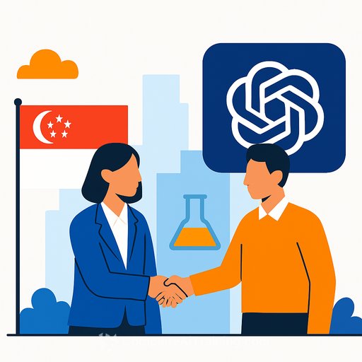 Singapore signs OpenAI partnership to open applied AI lab and create 200 jobs