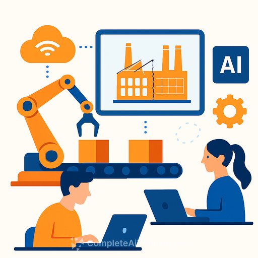Smart factories transform manufacturing with AI, IoT, and digital twins