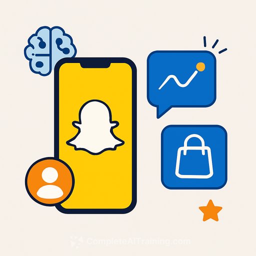 Snapchat adds artificial intelligence tools for ad setup, product recommendations and creator discovery