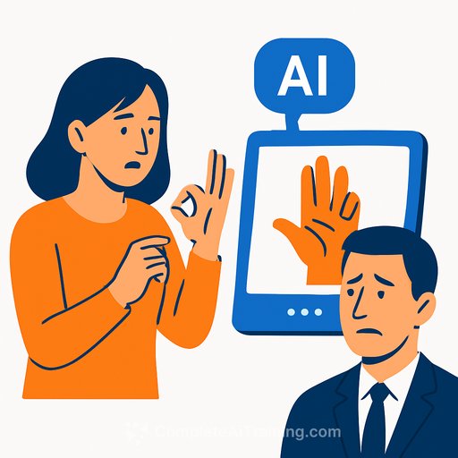 Sorenson launches AI tools to translate sign language without a human interpreter, but experts raise concerns