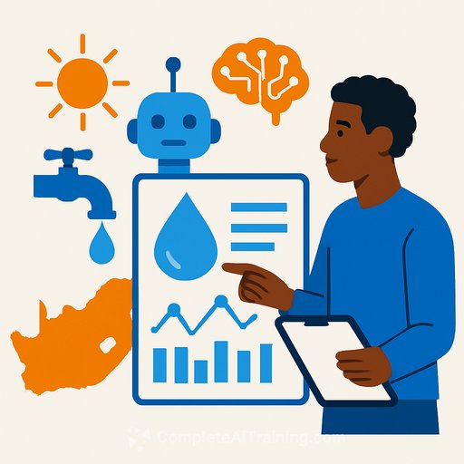 South Africa backs AI-driven water research to strengthen water security