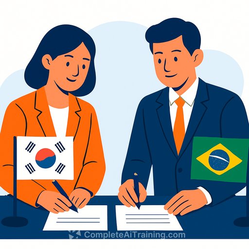 South Korea and Brazil sign education cooperation agreement