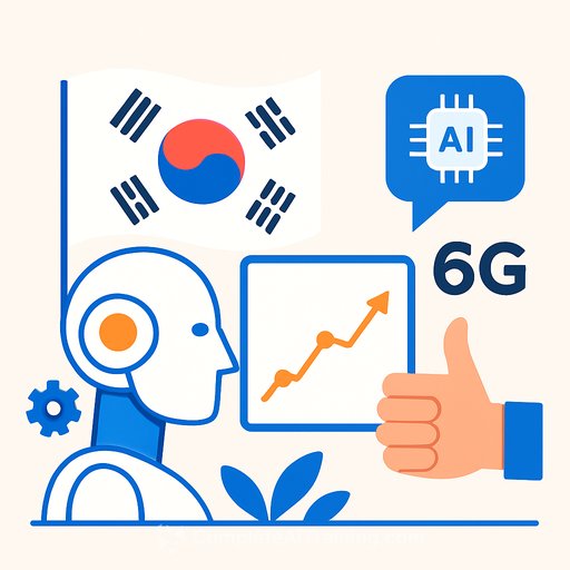 South Korea approves three-year national roadmap for AI and 6G development